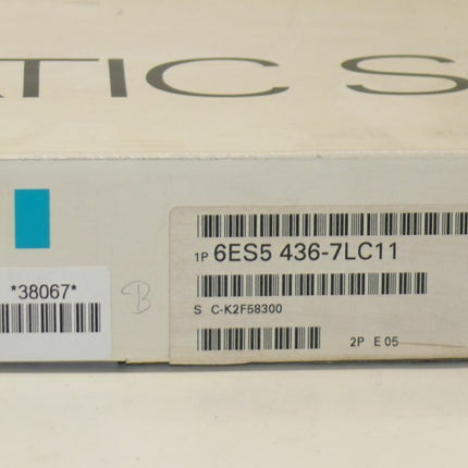 Siemens 6ES5436-7LC11 Simatic S5 6ES5 436-7LC11 E:03 OVP - Maranos.de