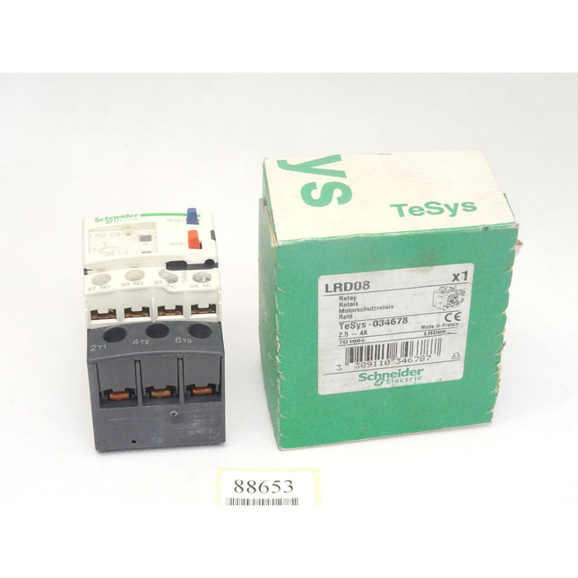 Schneider Electric LRD08 Motorschutzrelais / TESys 034678 / Neu OVP - Maranos.de