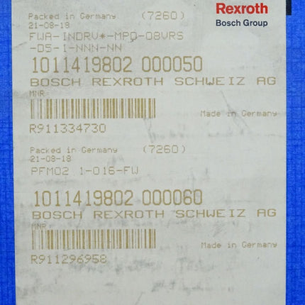 Bosch Rexroth IndraDrive control unit R911328080 CDB01.1C-S3-ENS-ENS-NNN-NNN-S2-S-NN-FW / Neuwertig - Maranos.de