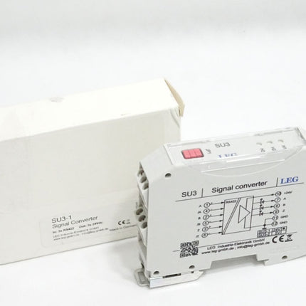 LEG Industrie-Elektronik SU3-1 Signalumsetzer RS422 auf 24V (HTL) / 5V (TTL) / Neu OVP - Maranos.de