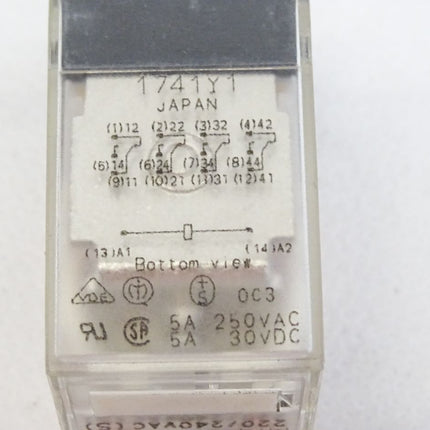 Omron 1741Y1 MY4 Relais / Inhalt : 2 Stück - Maranos.de