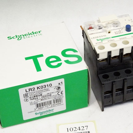 Schneider Motorschutzrelais TeSys 023049 LR2K0310 LR2 K0310 / Neu OVP - Maranos.de