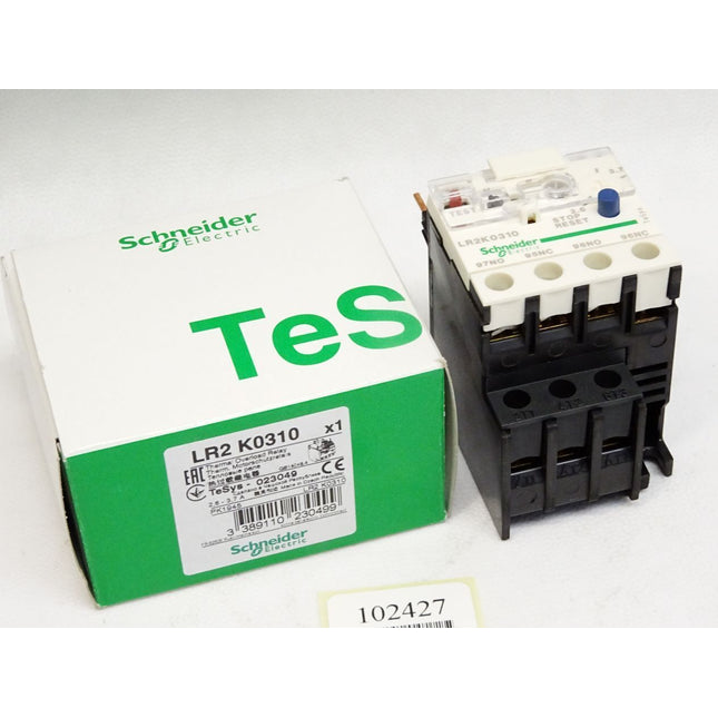 Schneider Motorschutzrelais TeSys 023049 LR2K0310 LR2 K0310 / Neu OVP - Maranos.de