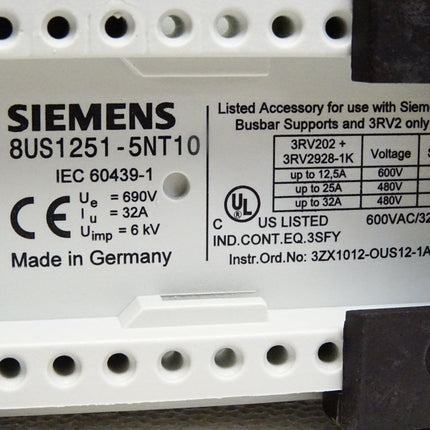Siemens 8US1251-5NT10 Sammelschienenadapter - Maranos.de