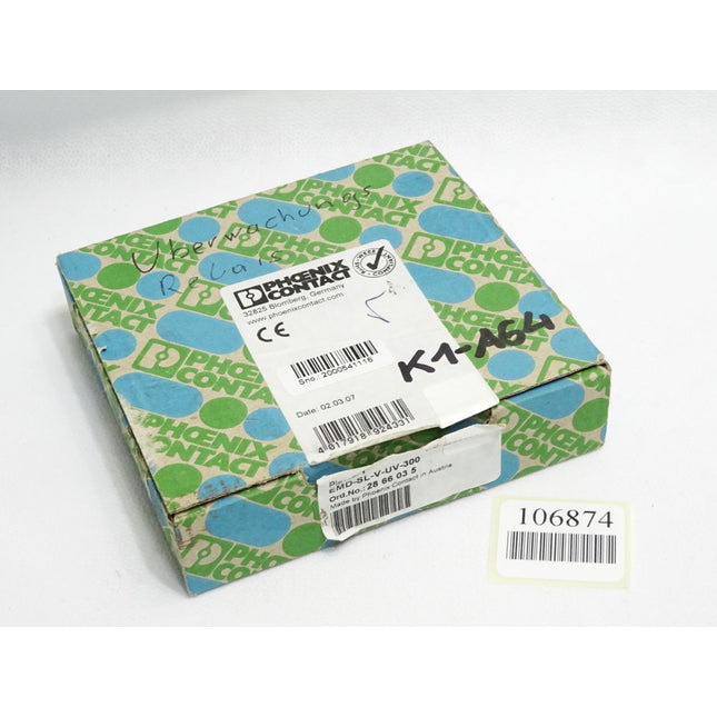 Phoenix Contact 2866035 EMD-SL-V-UV-300 Überwachungsrelais / Neu OVP - Maranos.de