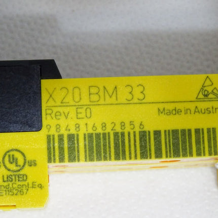 B&R Busmodul X20BM33 X20 BM 33 Rev.E0 / Unbenutzt - Maranos.de