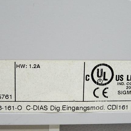Sigmatek CDI161 12-006-161-O C-DIAS Digitales Eingangsmodul HW:1.2A - Maranos.de