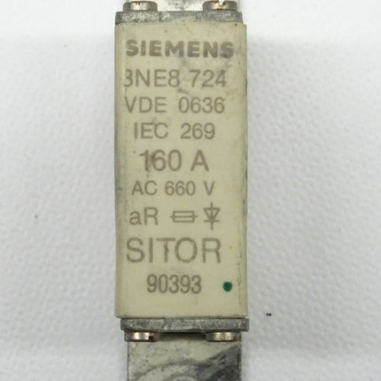 Siemens SITOR 3NE8724 VDE0636 IEC269 160A AC 660 V90393 - Maranos.de