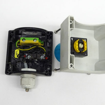 Siemens 3SB38 Not-Aus- Drucktaster Blau - Maranos.de