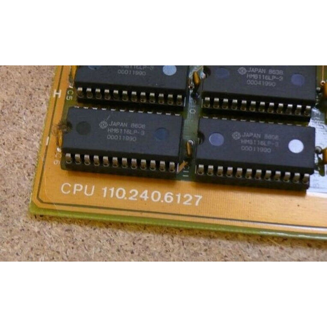 Netstal Board CPU 110.240.6127 / 110.240.6128c - Maranos.de