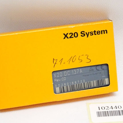 B&R X20DC137A X20 DC 137A Rev.C0 1 Eingang für ABR-Inkrementalgeber / Neu OVP - Maranos.de