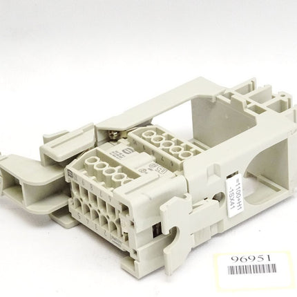 Harting Stecker 09330102601 Han10E-M-s + Han10E-F Kontakteinsatz-Halterung - Maranos.de
