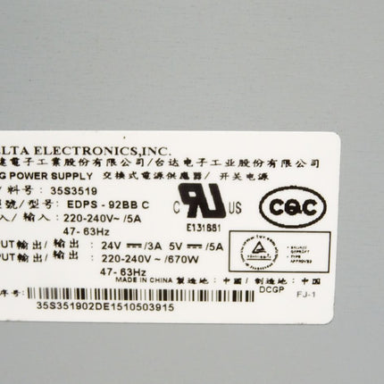 Delta Electronic Power Supply 35S3519 EDPS-92BB - Maranos.de