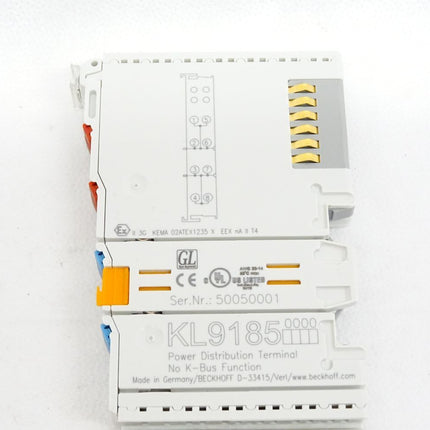 Beckhoff KL9185 / Power Distribution Terminal / Neu - Maranos.de