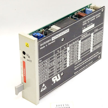 Gossen Konstanter Einschubkarte S63S5BU12 S63S 5BU12 5V 12A 3361-S8300 3361-S8300-M26 3361-S8300-S76 - Maranos.de