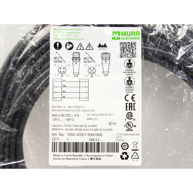 Murr Elektronik 7000-40021-6341000 / Neu OVP - Maranos.de