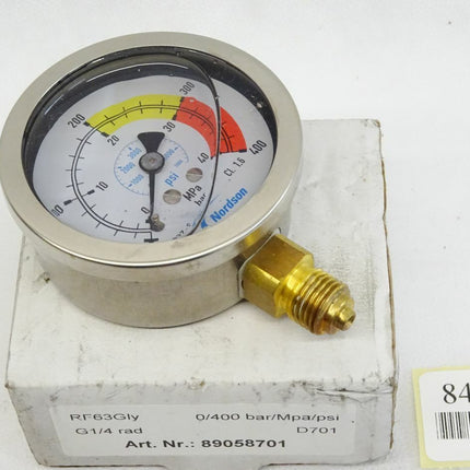 Nordson RF63Gly / 89058701 0/400 bar/Mpa/psi / Neu OVP - Maranos.de