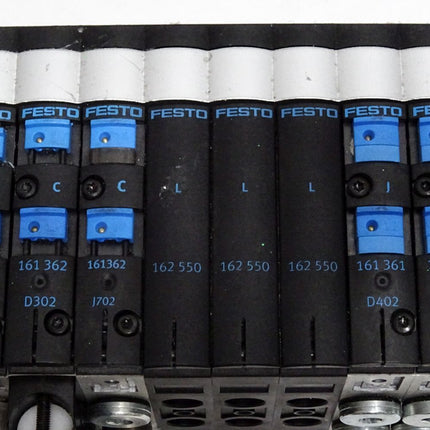 Festo 18210 CPV14-VI Ventilinsel + 165811 Elektrik-Anschaltung CPV14-GE-DI01-8 - Maranos.de