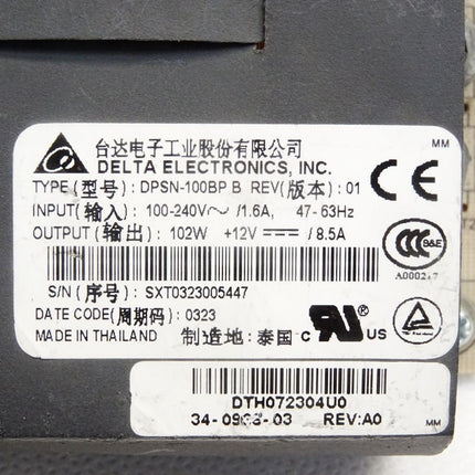 Delta Electronics DPSN-100BP B Rev:01 Power Supply 102W - Maranos.de