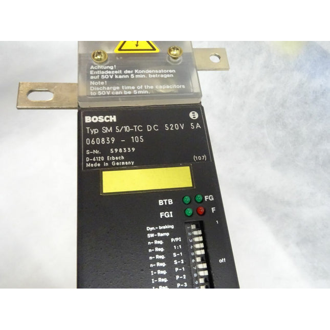 BOSCH SM 5/10-TC DC 520V 5A 060839-105 Servomodul - Maranos.de