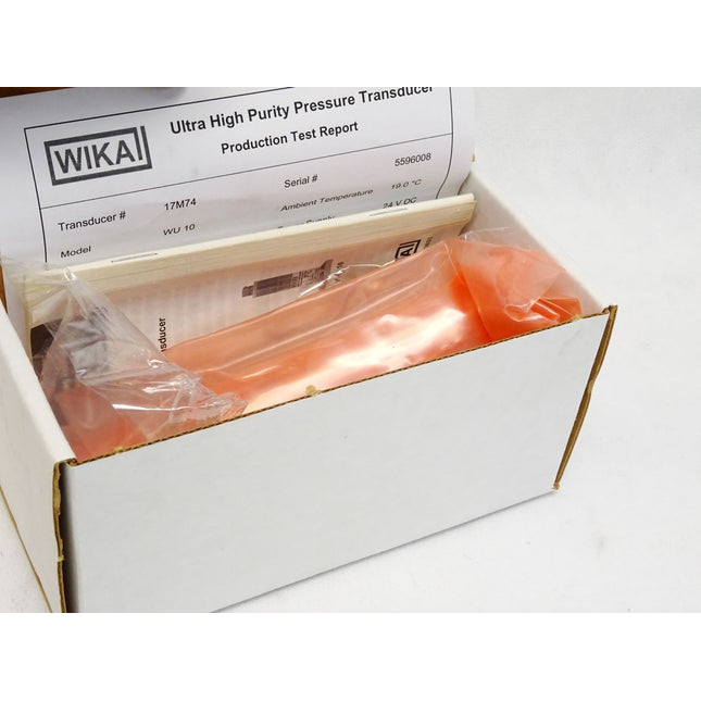 Wika Transducer WU-10 WU-10-1...30bar WU-10-A-B**-71-ZBGM4ZZ-ZZZ / Neu OVP - Maranos.de