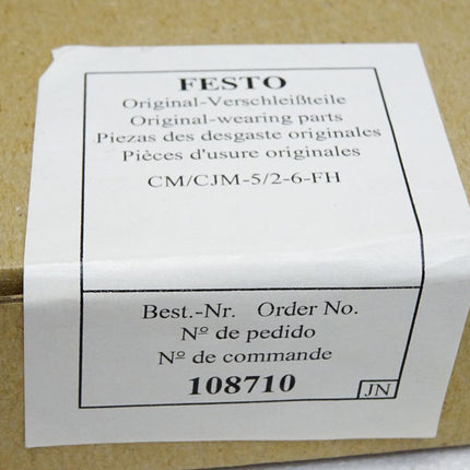 Festo 108710 CM/CJM-5/2-6-FH Verschleißteile / Neu OVP versiegelt - Maranos.de