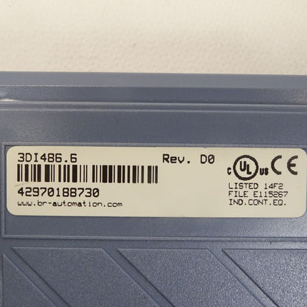 B&R 3DI486.6 Rev. D0 2005 Digitales Eingangsmodul - Maranos.de