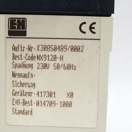 Endress+Hauser NX9120-H 014709-1000 Speisegerät zur Stromversorgung - Maranos.de