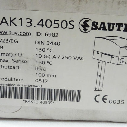 Sauter RAK13.4050S Temperaturbegrenzer OVP - Maranos.de