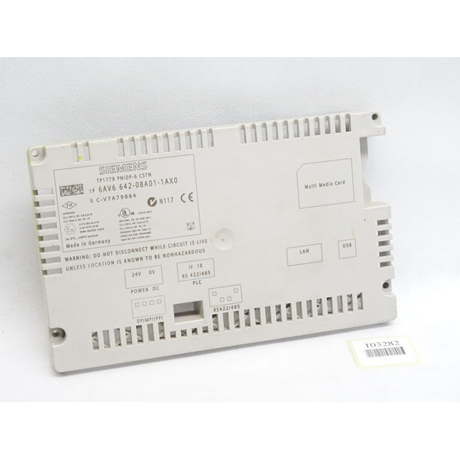Siemens Backcover Rückschale Panel TP177B PN/DP-6 CSTN 6AV6642-0BA01-1AX0 6AV6 642-0BA01-1AX0 - Maranos.de