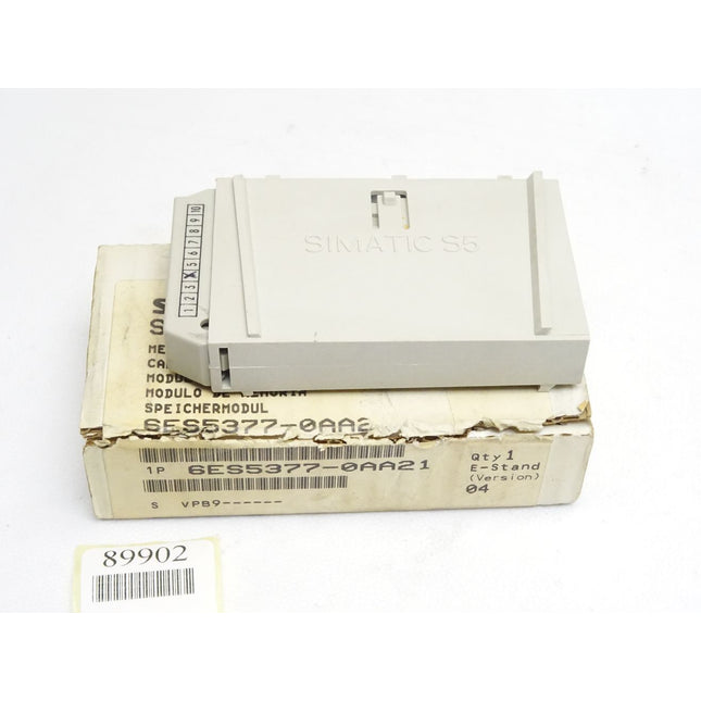 Siemens Simatic S5 memory Submodul 6ES5377-0AA21 / Neu OVP - Maranos.de