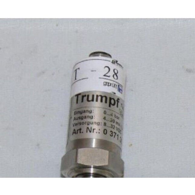 TRUMPF Druckschalter TYP 30.600T 0...4 bar - Maranos.de