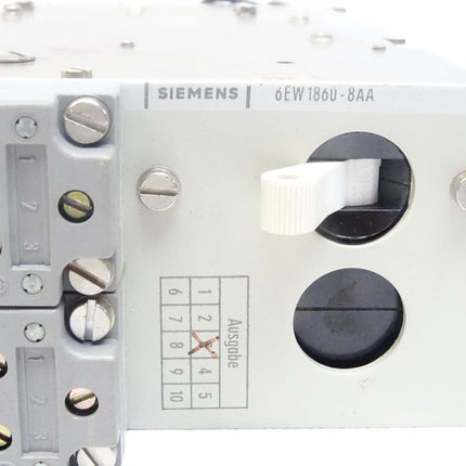 Siemens 6EW1860-8AA E:3 - Maranos.de