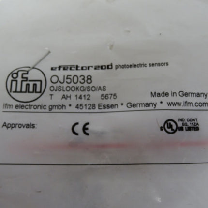 Ifm electronic Efector200 / OJ5038 / OJSLOOKG/SO/AS / Neu OVP - Maranos.de
