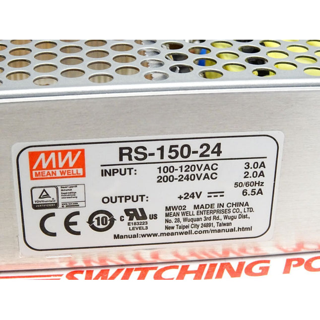 Mean Well RS-150-24 AC/DC-Netzteilbaustein / Neu OVP - Maranos.de