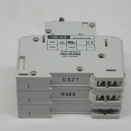 Allen Bradley 1492-ACBH1 + 1492-CB2G400 Schutzschalter - Maranos.de