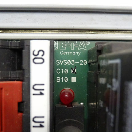 E-T-A ETA SVS03-20 (C10) + ETA Adapter P10-A12-A50-DC24V/10A - Maranos.de