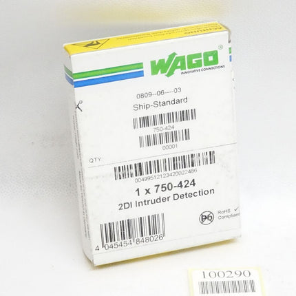 Wago 750-424 2-Kanal-Digitaleingang / Neu OVP versiegelt - Maranos.de