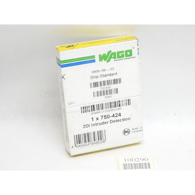 Wago 750-424 2-Kanal-Digitaleingang / Neu OVP versiegelt - Maranos.de