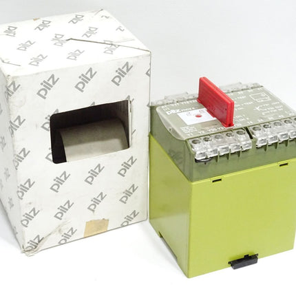 Pilz PNOZ 6 3S / 1Ö 474899 Sicherheitsrelais / Neuwertig OVP - Maranos.de