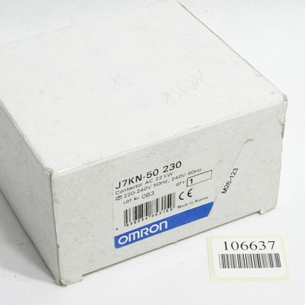 Omron Schütz J7KN-50 230 / Neu OVP - Maranos.de