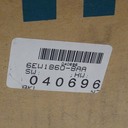 Siemens 6EW1860-8AA / 6EW1 860-8AA / Neu OVP versiegelt - Maranos.de