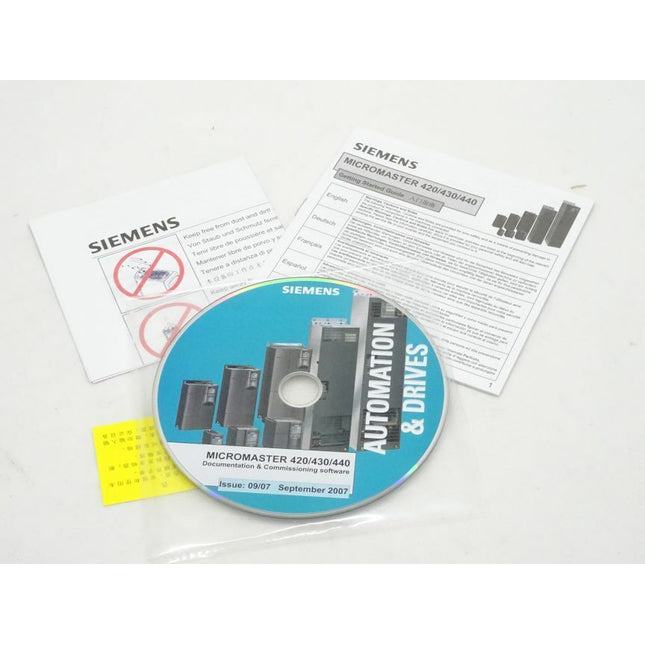 Siemens A5E01045378A MM420/430/440 Multi-Language Pack - Maranos.de