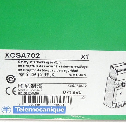 Schneider Telemecanique XCS-A702 Sicherheitsschalter / Neu OVP - Maranos.de