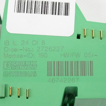 Phoenix Contact 2726227 IB IL 24 DI 8 Inline-Digital-Eingabeklemme - Maranos.de
