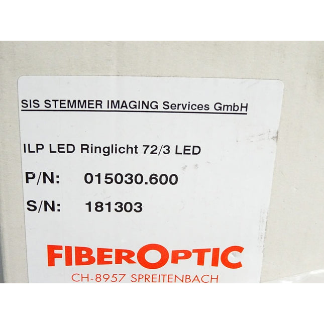 Fiberoptic ILP LED Ringlicht 72/3 LED 015030.600 / Neu OVP - Maranos.de