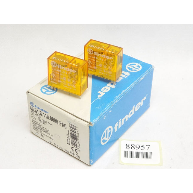 Finder 40.51 / 40.51.8.110.0000.PAC / Inhalt : 2 Stück / Neu OVP - Maranos.de