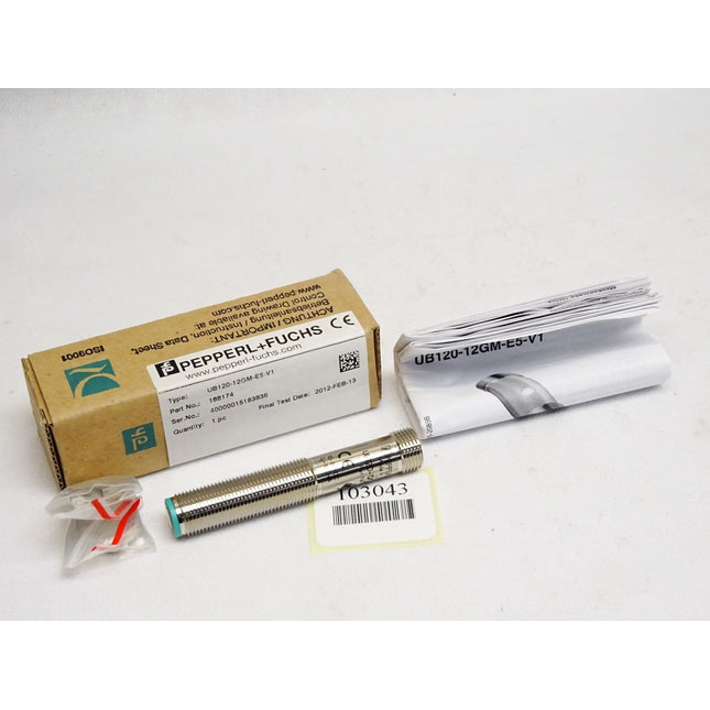 Pepperl+Fuchs Ultraschallsensor UB120-12GM-E5-V1 188174 / Neu OVP - Maranos.de