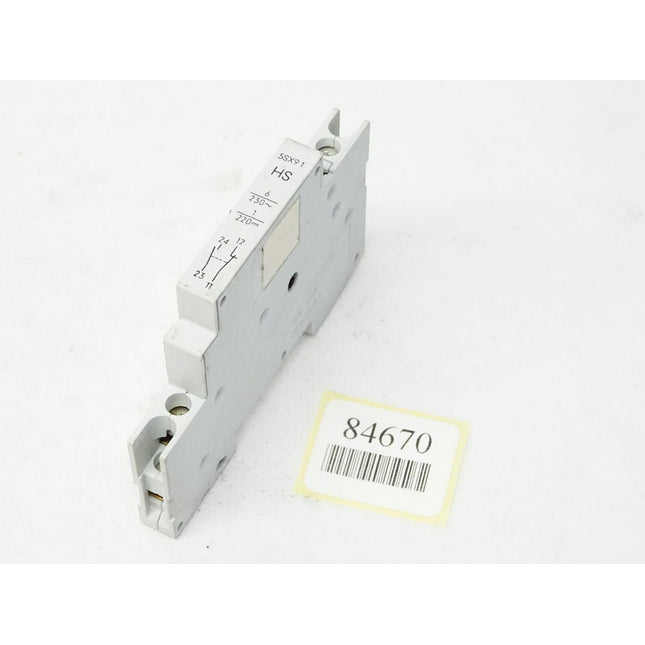 Siemens VDE 0660 Hilfsschalter / 5SX91 HS - Maranos.de