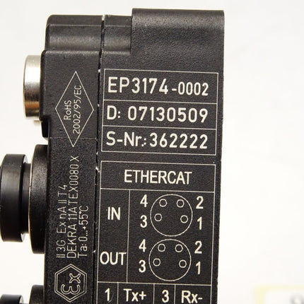 Beckhoff EP3174-0002 EtherCAT Box 4-Kanal-Analog-Eingang - Maranos.de